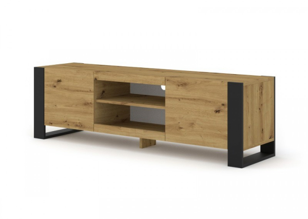 Szafka RTV stojąca MONDI 158 w kolorze Artisan